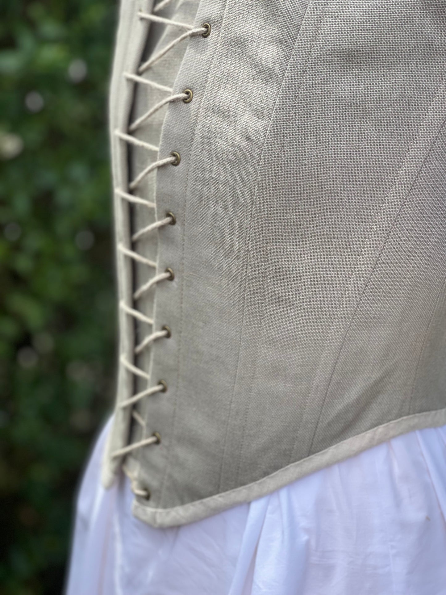 Corset Ceana - geregen voor- en achterkant