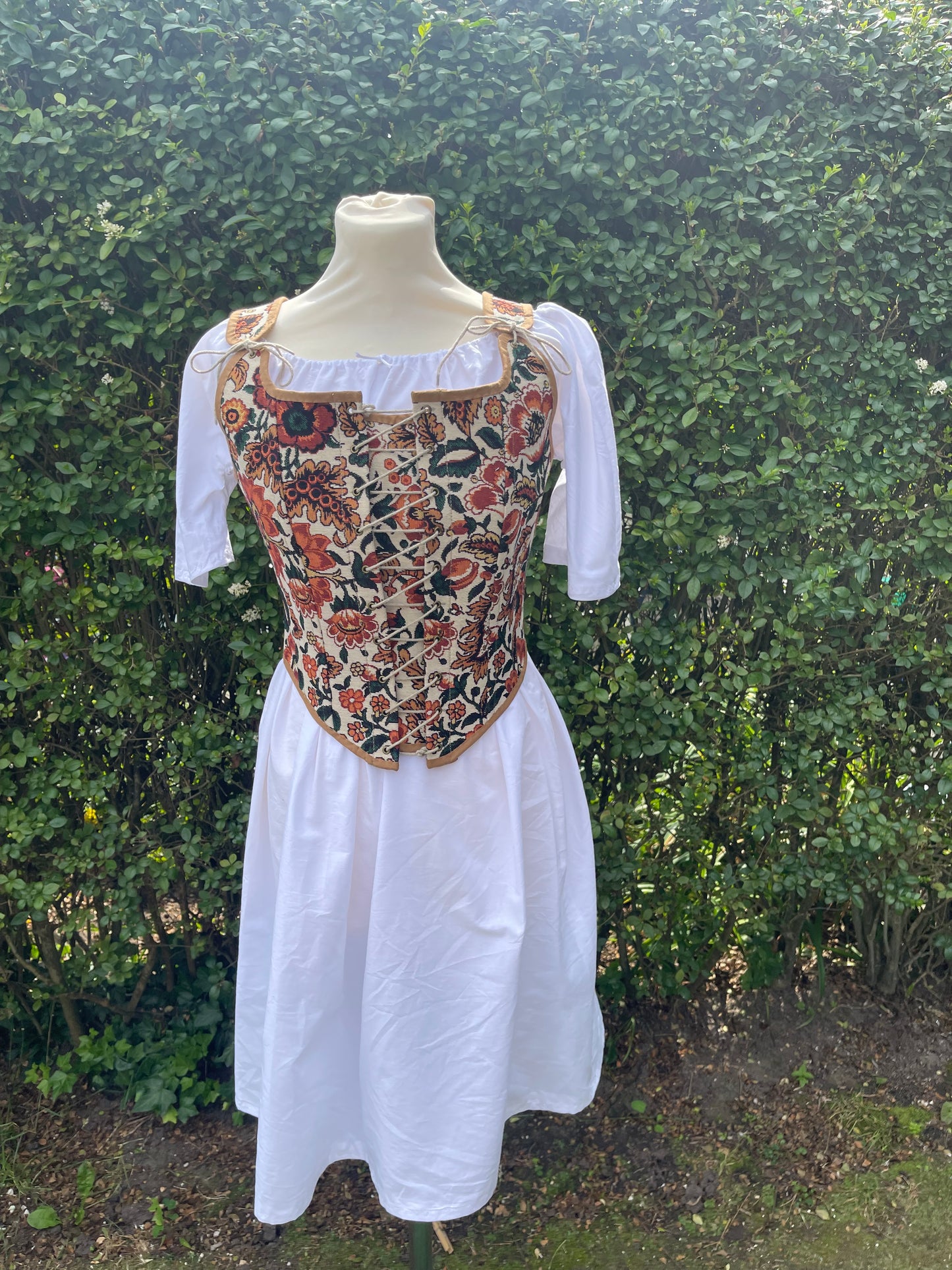 Corset Ceana - geregen voor- en achterkant