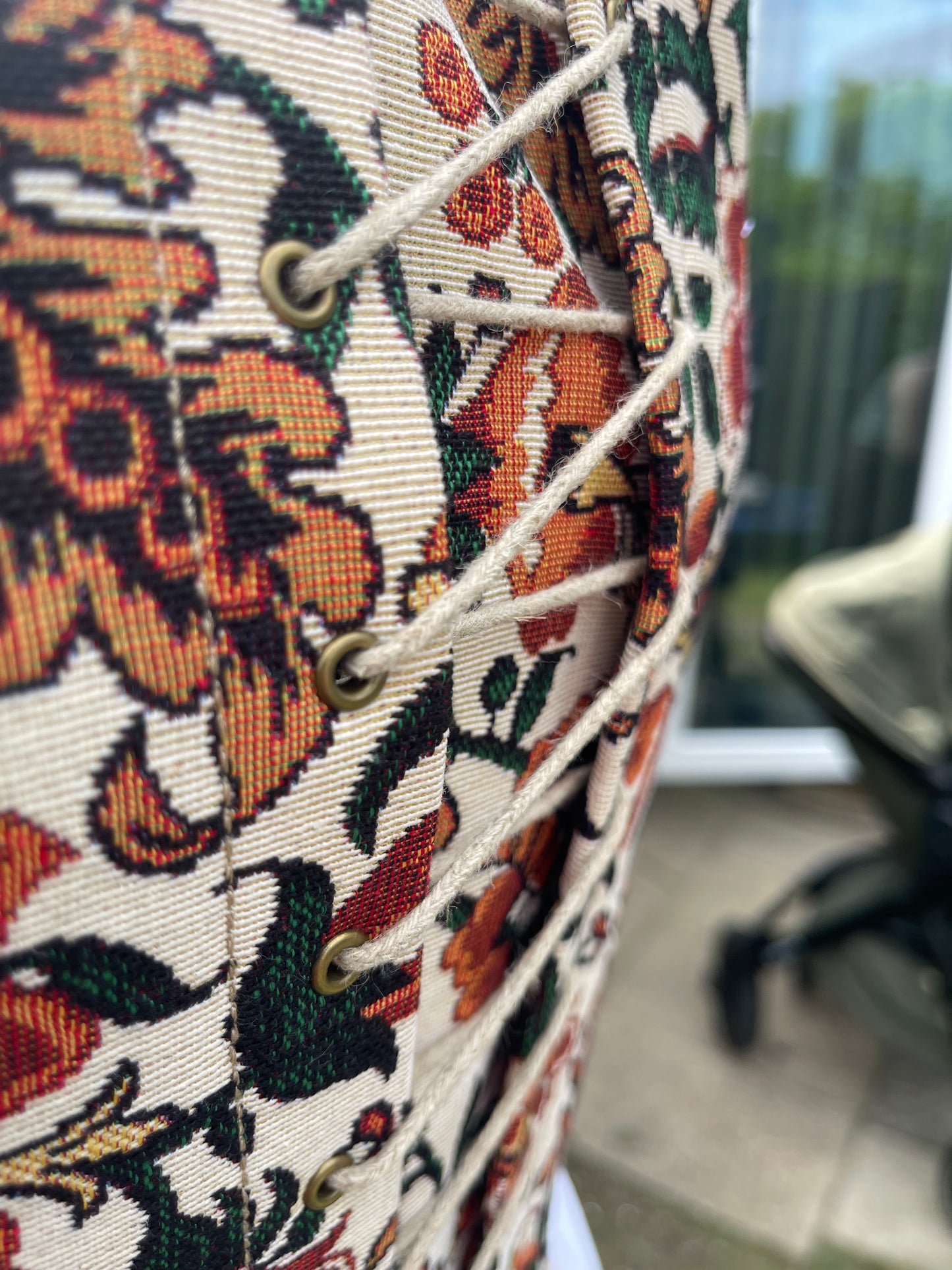 Corset Ceana - geregen voor- en achterkant