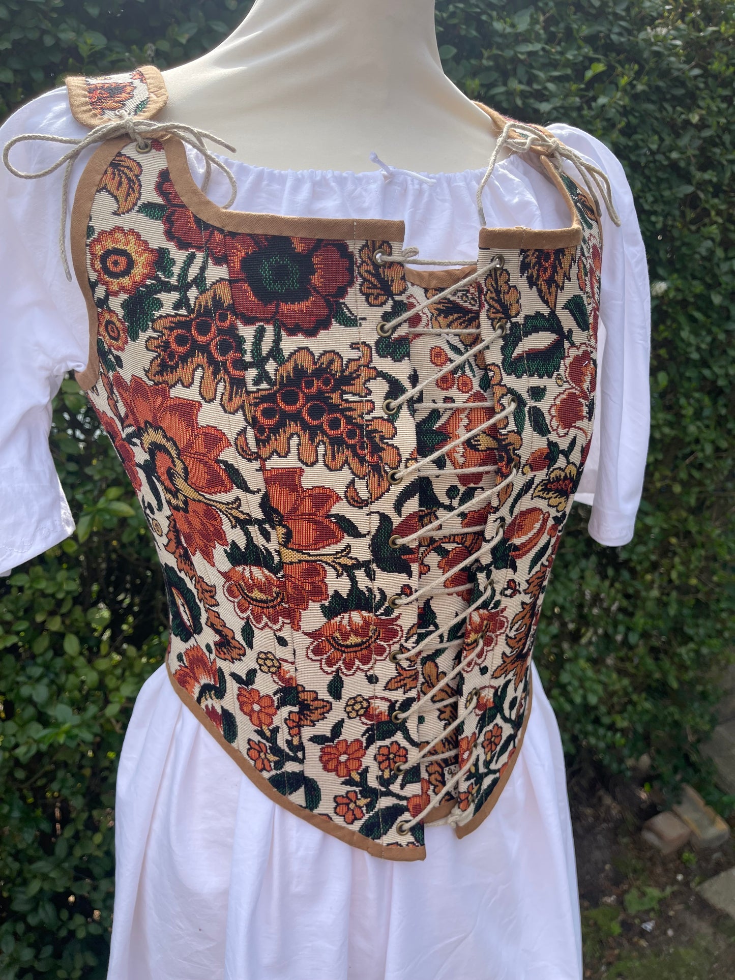 Corset Ceana - geregen voor- en achterkant