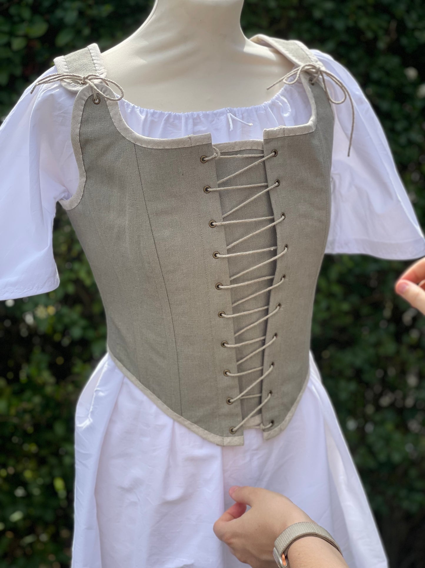 Corset Ceana - geregen voorkant