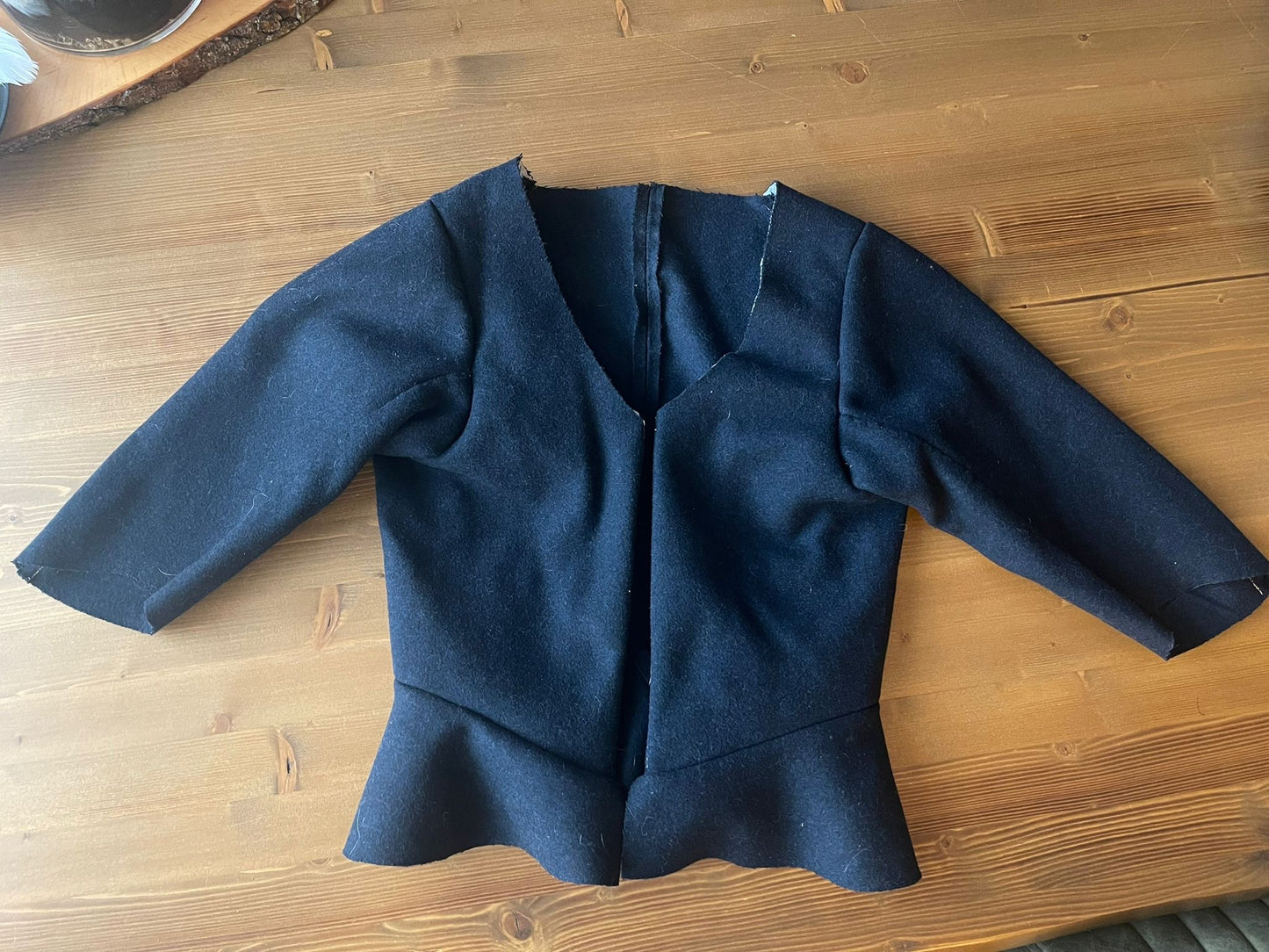 18e Eeuwse Bodice Jasje - blauw